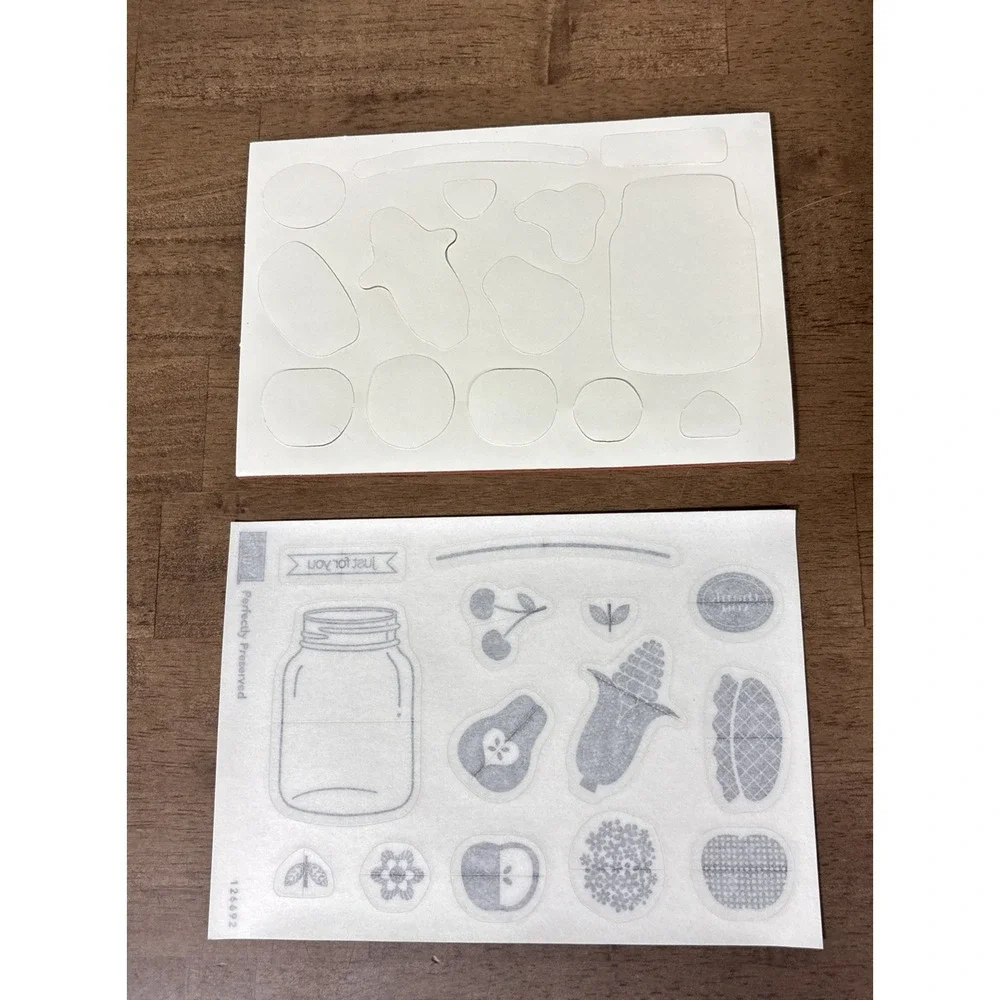 Stampin' Up! Perfectly Preserved Stamps & Cannery Set Framelits Dies